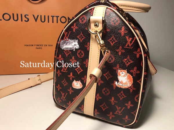 新作で超限定 ルイヴィトン キャットグラム 偽物 スピーディバンドリエール 30 NM